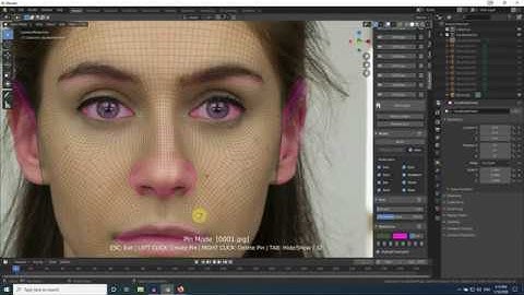 Facebuilder for Blender Build 3d face in minutes