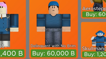 buying delinquent with no brim