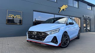 Hyundai i20N in Performance Blue 
