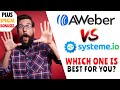 Systemeio vs aweber  aweber vs systemeio systemeio autoresponder vs aweber  which one is best