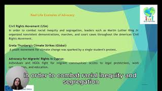 ECO Families Upskilling Course: Module 6 – Advocacy and Community Leadership