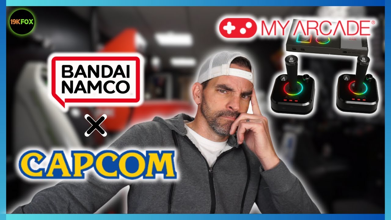 My Arcade Announces NEW Namco X Capcom Gamestation Retro - YouTube