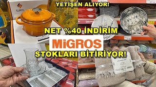 MİGROS'DA %40 İNDİRİME GİREN CAM ÜRÜNLERİ❗️/STOKLARI BİTİRİYOR❗️/ŞAHANE İNDİRİMLER/ÇEYİZ ALIŞVERİŞİ screenshot 5