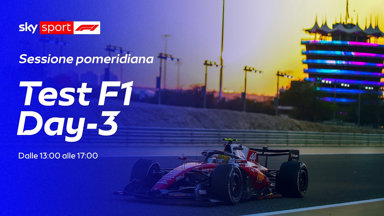 F1, l'ultima sessione dei test in Bahrain prima dell'inizio del Mondiale 2026 LIVE da Sakhir