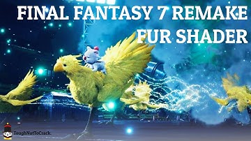 Final Fantasy 7 Remake - Fur shader in Unity