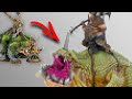 Kitbashing a nurgle toad dragon from total war warhammer