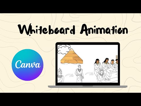 How To Create FREE Whiteboard Animation In Canva
