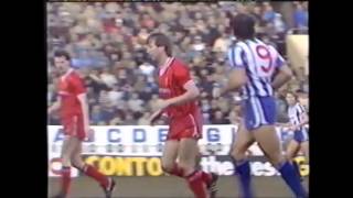 WEDNESDAY 1-1 LIVERPOOL, DIVISION 1, 2/2/1985