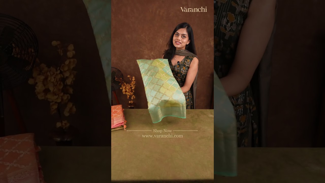 Fall in love with our budget-friendly Pure Chanderi Silk Cotton Rangkaat Sarees.