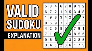 Visual Explanation of 36. Valid Sudoku