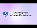 How to Create an ADAcertify Account | Quick Start Guide