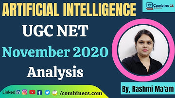Roadmap to JRF | Artificial Intelligence Nov 2020 Complete Analysis | Important Highlights in AI