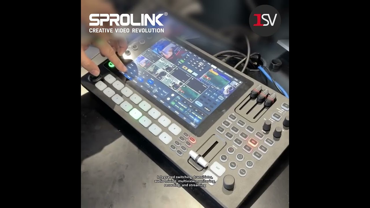 Sprolink ME-NDI 8-Channel Live Switcher | Built for IP Video