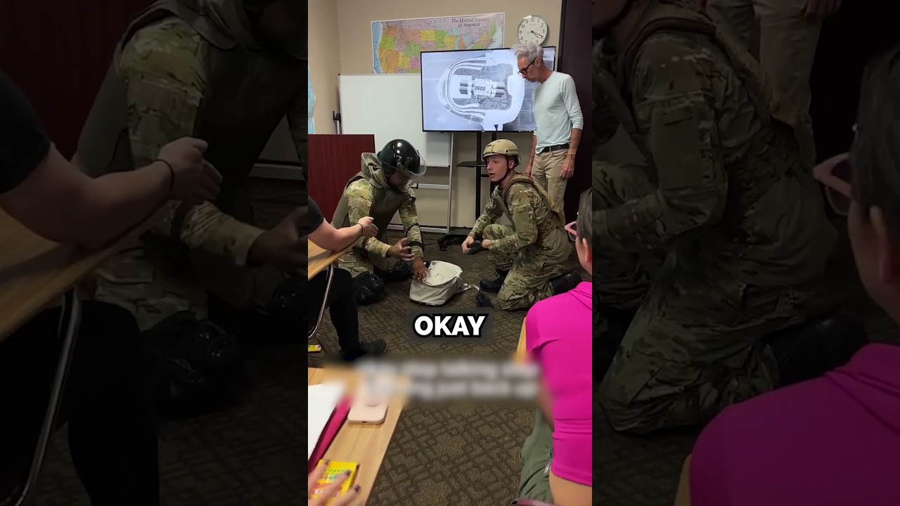 INSANE Moment SWAT Raids a Classroom