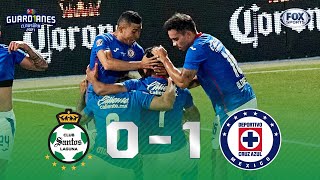 ¡CON GOLAZO, CRUZ AZUL SE LLEVÓ LA FINAL DE IDA! | SANTOS 0-1 CRUZ AZUL | Final Ida Liga MX