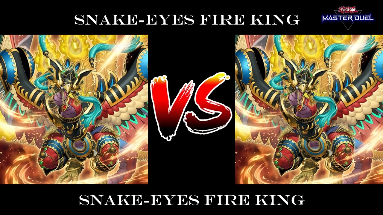 Yu-Gi-Oh! Master Duel: Snake Eyes Fire King Mirror Match Tryout Duel WCS 2024 Rental Competition