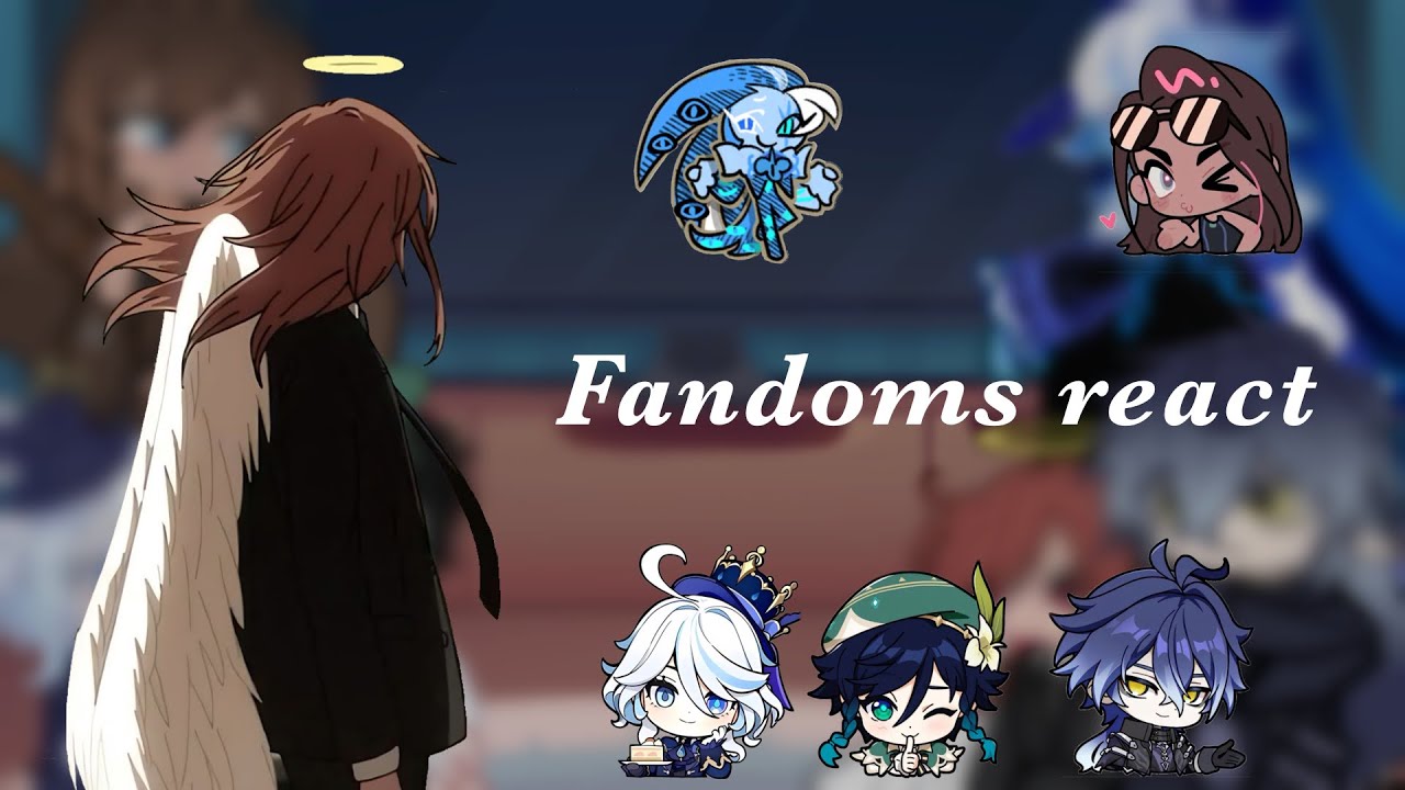 Fandoms react || fit:chainsaw man, crk, genshin, alien stage, || part 1 || introduction || 2X speed