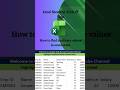 highlight duplicate values in excel sheet || select duplicate values in excel#exceltipstricks