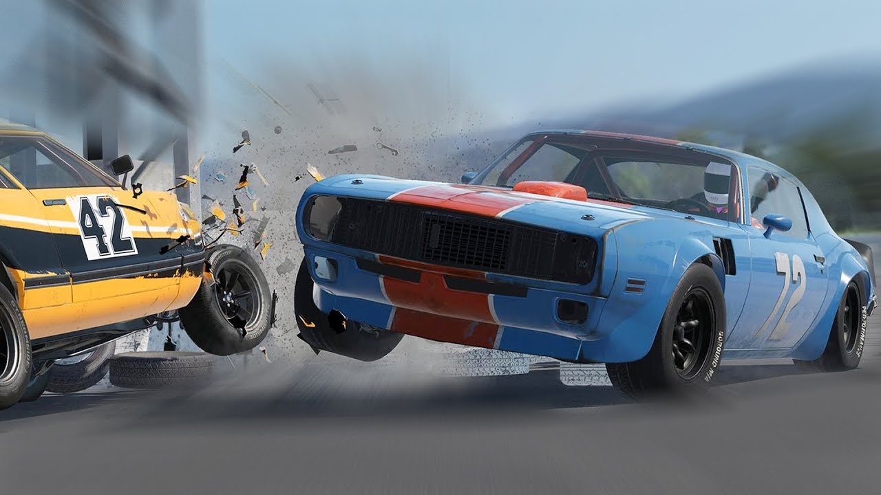 COURSES DE DESTRUCTION ! - WRECKFEST - GAMEPLAY PC - YouTube
