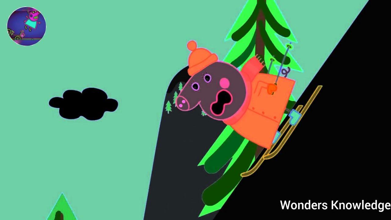 Peppa Pig! Mommy Pig, Skid Down All Way At Home! (Sponsored by