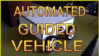Automated Guided Vehicle using arduino with magnetic sensor.|Arduino Project|AGV|Hall effect|Part-1