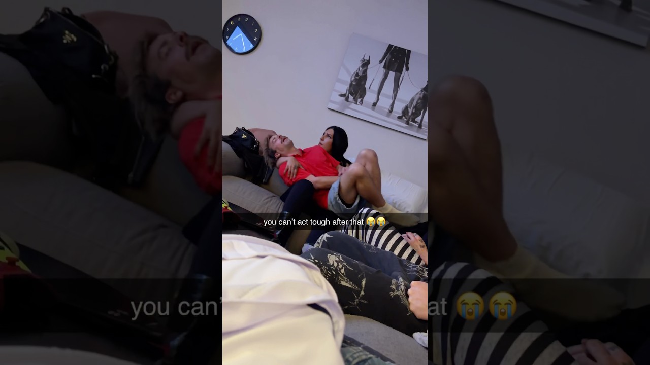 You can't act tough after that 😭😭￼