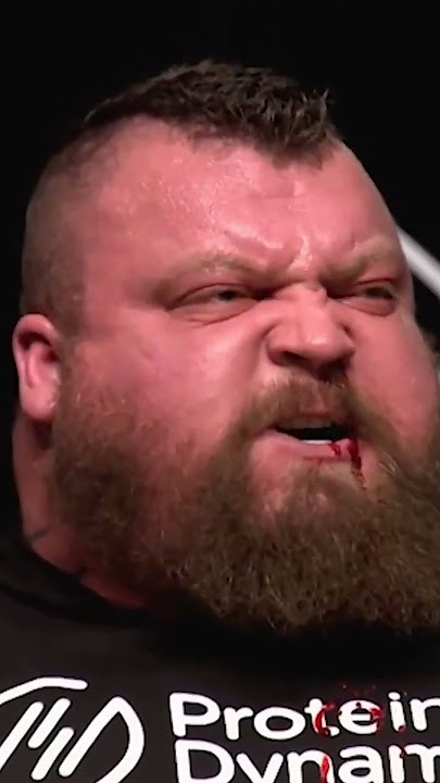 Eddie Hall Sets The Deadlift World Record #deadlift