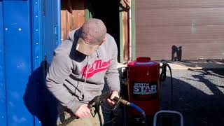 1957 23' Lyman Rundabout Bilge Steam Cleaning! 11 15 2017