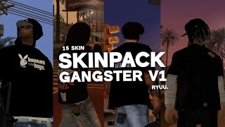 [RILIS!!] SKINPACK GANGSTER V1 BY RYUU • GTA SA-MP ANDROID