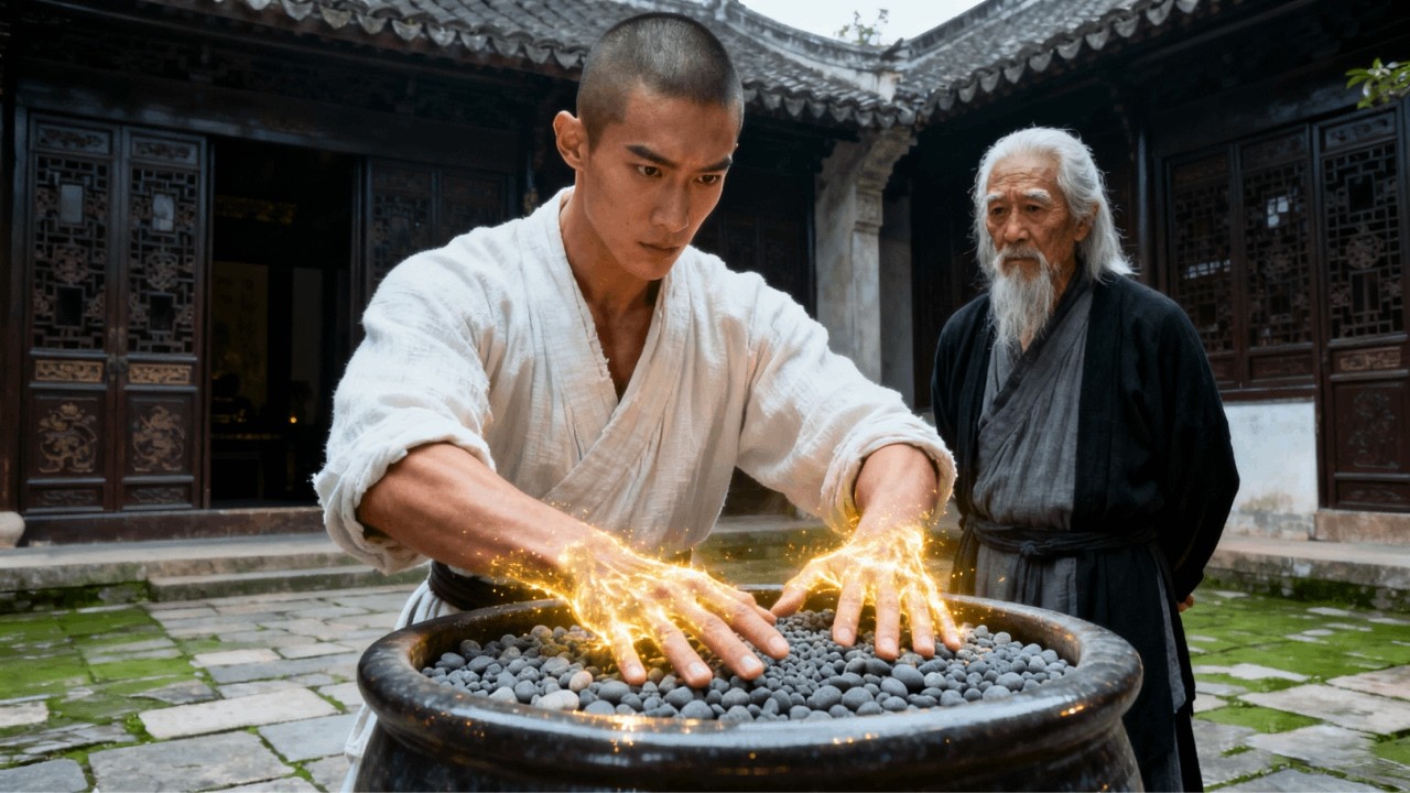 武俠電影！小伙苦練鐵砂掌，一招解決敵人逆襲江湖霸主！#成龍 #武俠 #功夫 #劉亦菲 #王一博 #肖戰