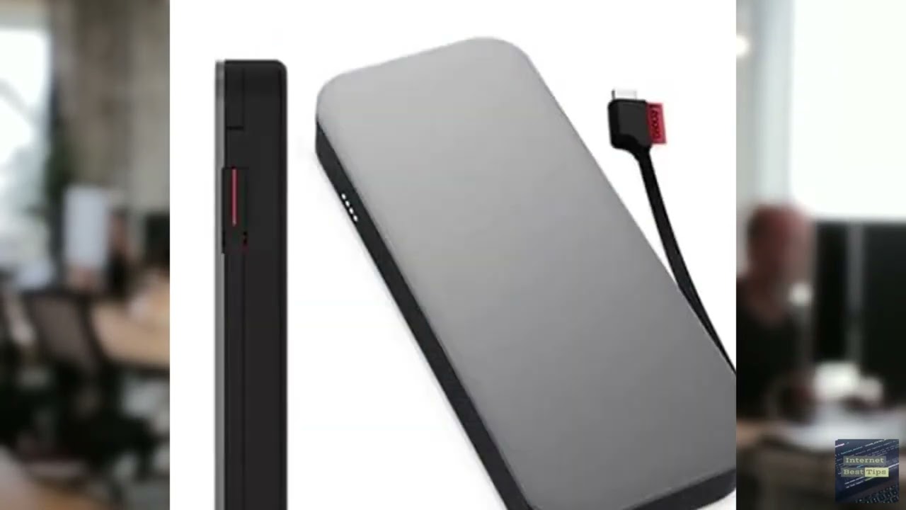 Review - Lenovo Go USB-C Laptop Power Bank (20000 mAh) - 65W - USB-C and USB-A Ports - Fa