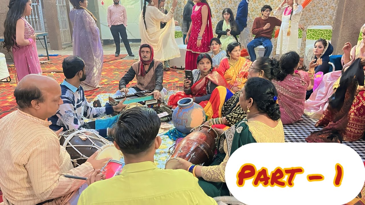 Ladies Sangeet Vlog | Ratjaga | ( Part - 1 )