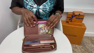 NEW LOUIS VUITTON ZIPPY ORGANIZER 2021
