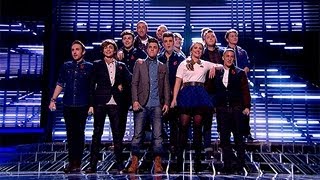 The Finalists sing Carly Rae Jepsen/Owl City's Good Times - Live Week 5 - The X Factor UK 2012