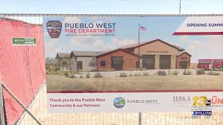 New Pueblo West fire station under construction with hopes to improve response times