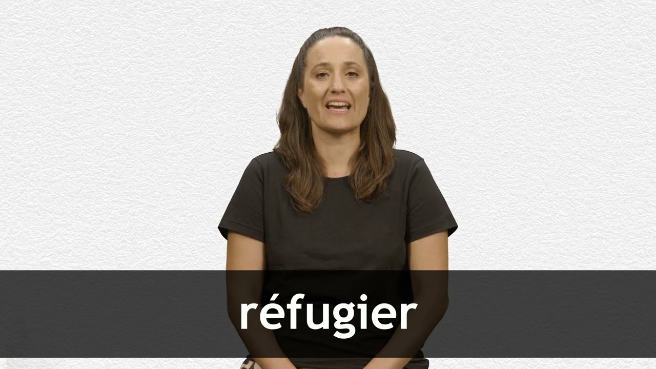 How to pronounce RÉFUGIER in French
