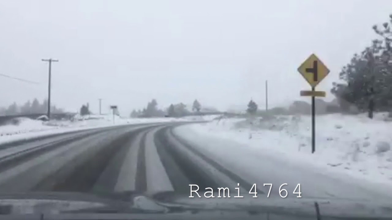 ice Highway at Cheney, Washington