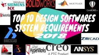 Famous TOP 10 CAD SOFTWARE'S 2018 SYSTEM REQUIREMENTS | PROCESSOR | RAM | GRAPHICS | FILE SIZE | SPACE Profile