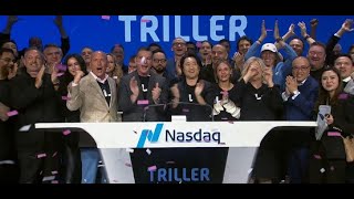 TRILLER NASDAQ OPENING BELL RING screenshot 4