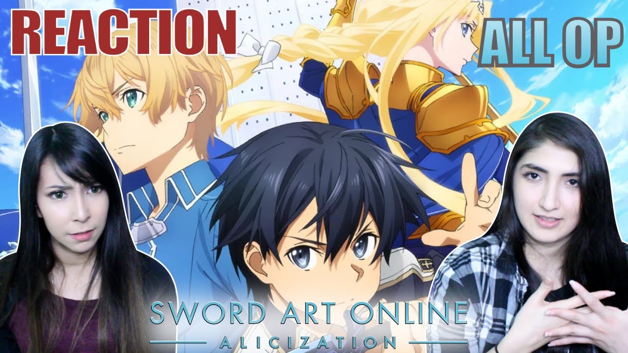 New Waifu Alice?! | Sword Art Online Alicization All Openings Reaction & Discussion