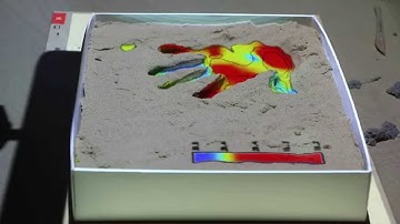 Tangible Landscape: subsurface soil moisture 3/3