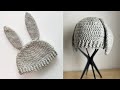 뉴진스 토끼 모자 뜨기 코바늘 Crochet Bunny Ears Hat Easy Tutorial