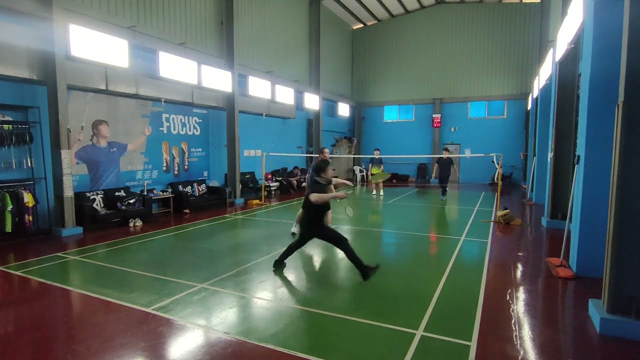 羽球大亂鬥 - 傳說中的敲框 - 20250225 -