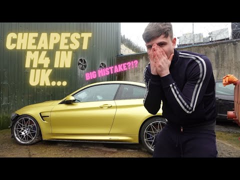 I BOUGHT THE *CHEAPEST* SALVAGE M4 COMPETITION IN THE UK... *FROM COPART*