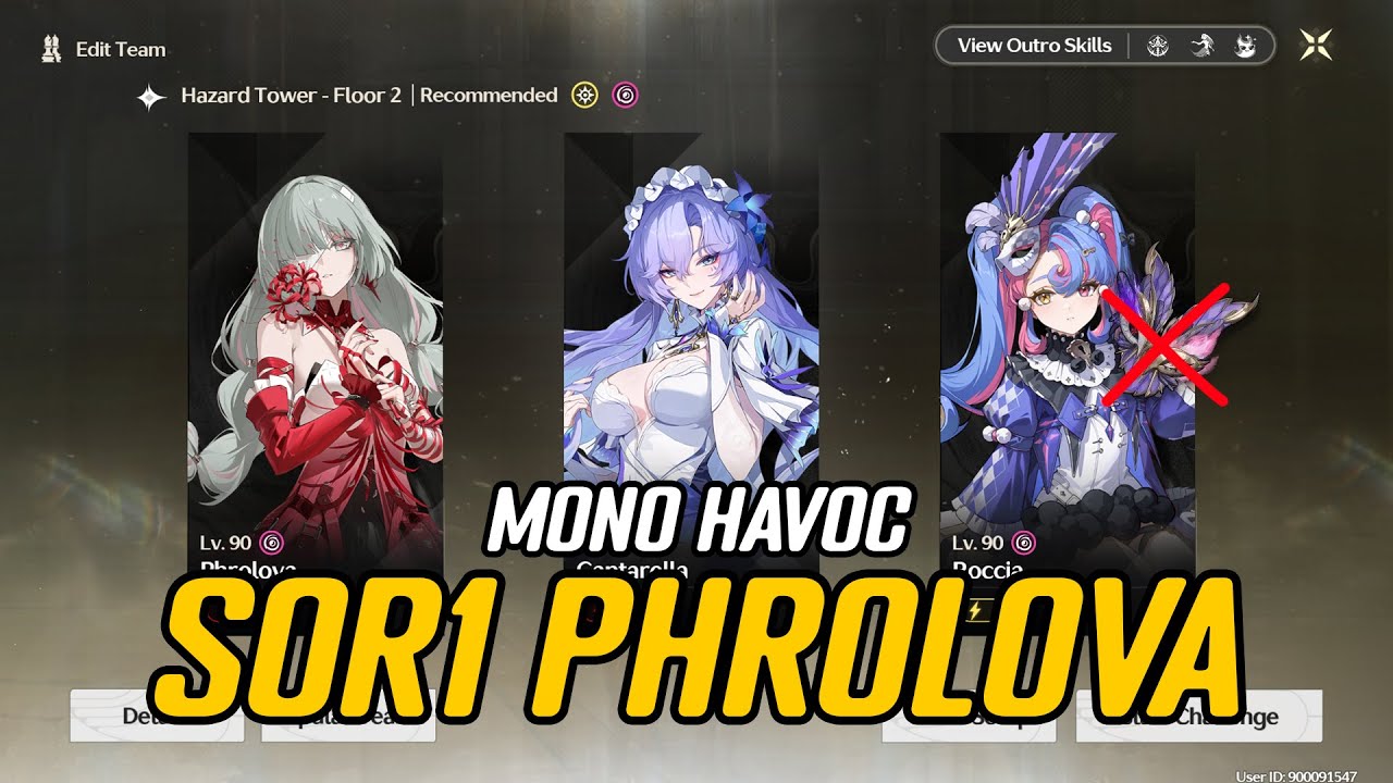 This is how Phrolova Mono Havoc Rotation looks like!!!