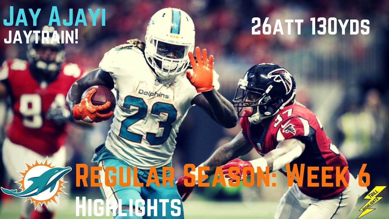 Jay Ajayi Week 6 Regular Season Highlights Feasting | 10/15/2017