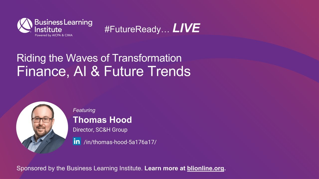 Finance, AI & Future Trends: Riding the Wave of Transformation - YouTube