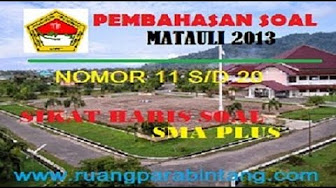Soal Sma Plus Yasop Del Matauli Dll