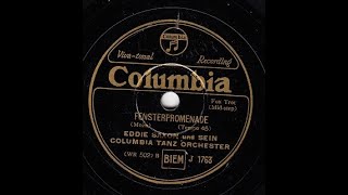 Eddie Saxon and his Orchestra - Fensterpromenade, 1933