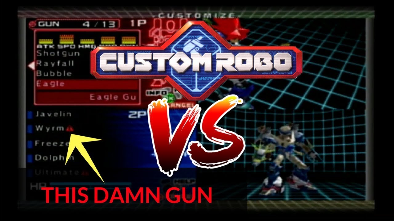 The Wyrm Gun - ENTER DRAGON - 2 Player Versus Custom Robo